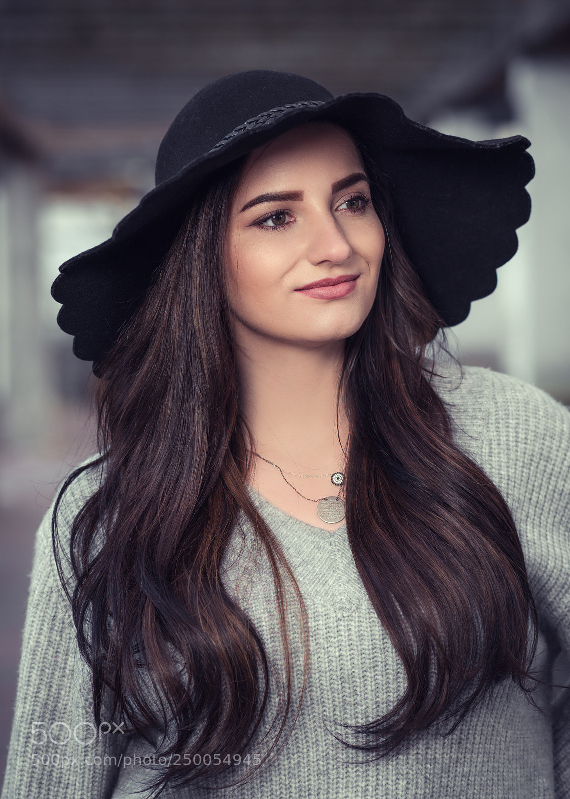 Sony a7R II sample photo. Girl with hat 3/3 photography