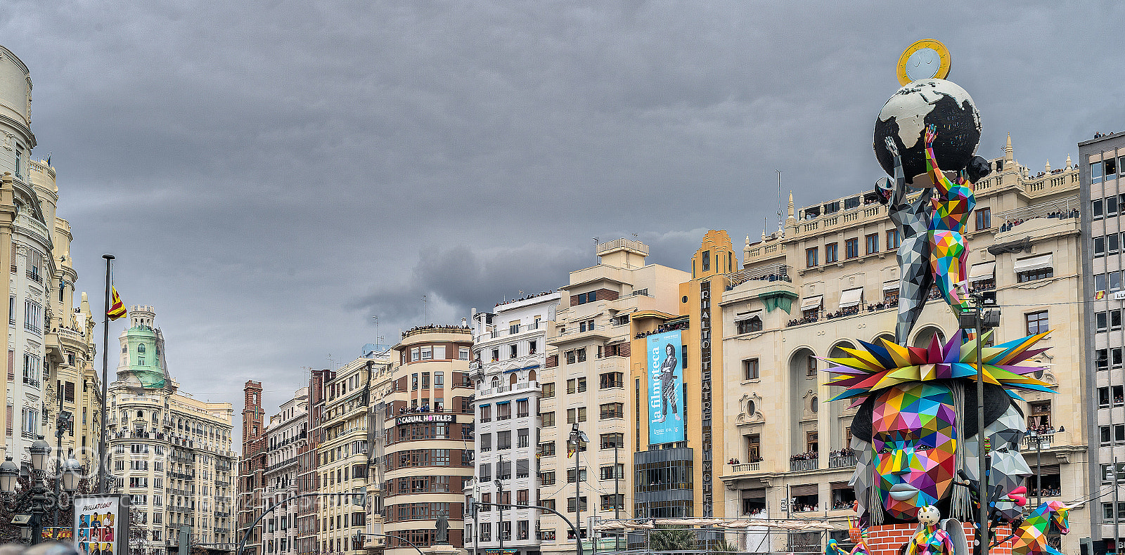 Nikon Df sample photo. Valencia in holidays photography