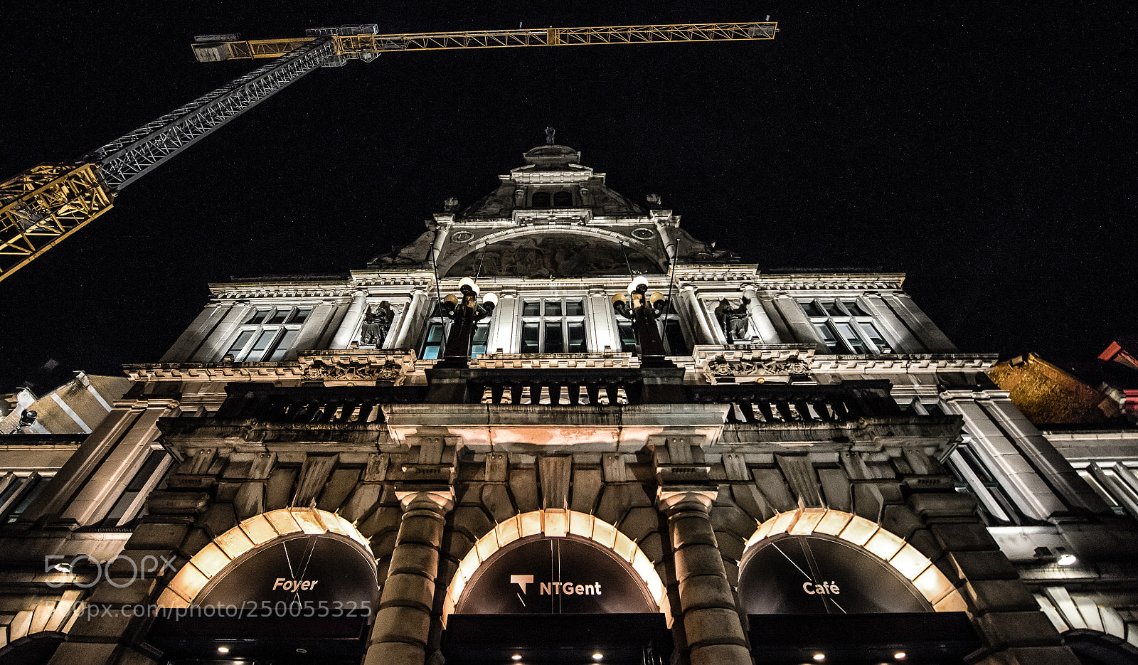 Nikon D810 sample photo. Gent under construction photography