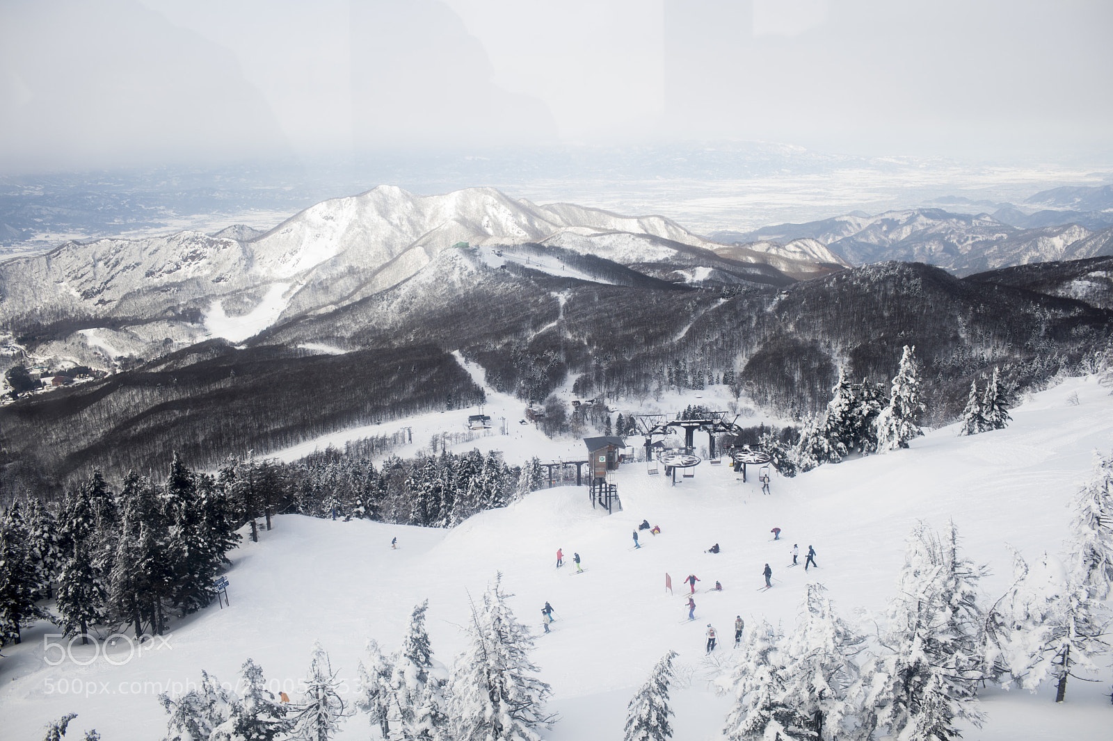 Canon EOS 5D Mark IV sample photo. Mt. zao ski resort photography