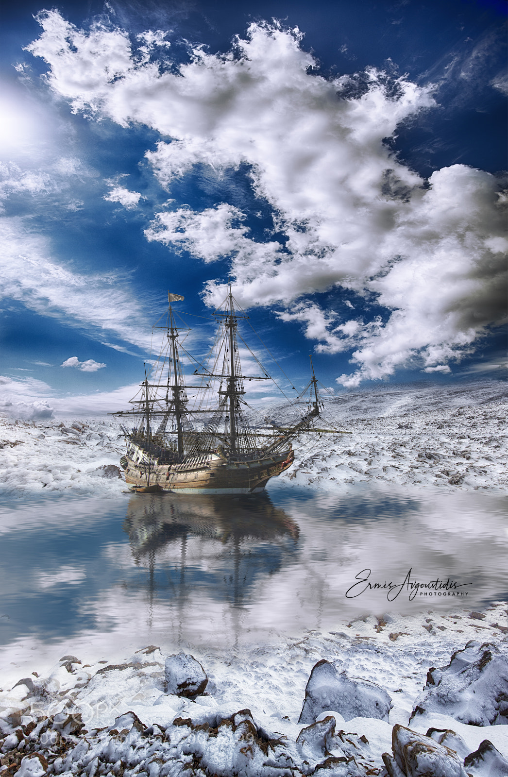 Canon EOS 5DS R sample photo. Ghost ship photography