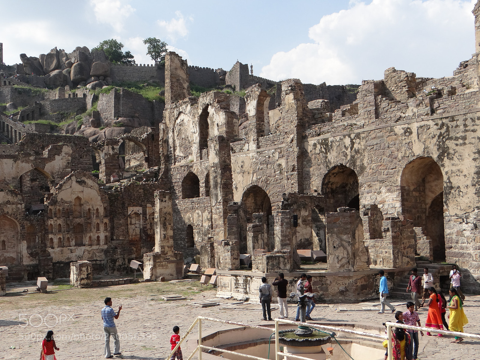 Sony DSC-HX200V sample photo. Golconda fort photography