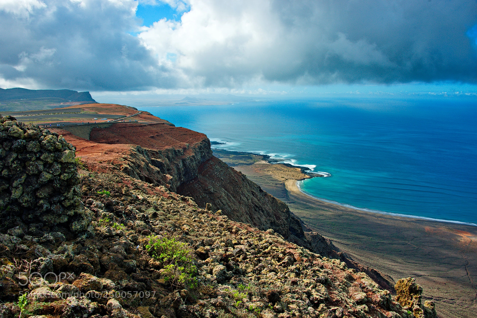 Nikon D800 sample photo. Lanzarote wide view from photography