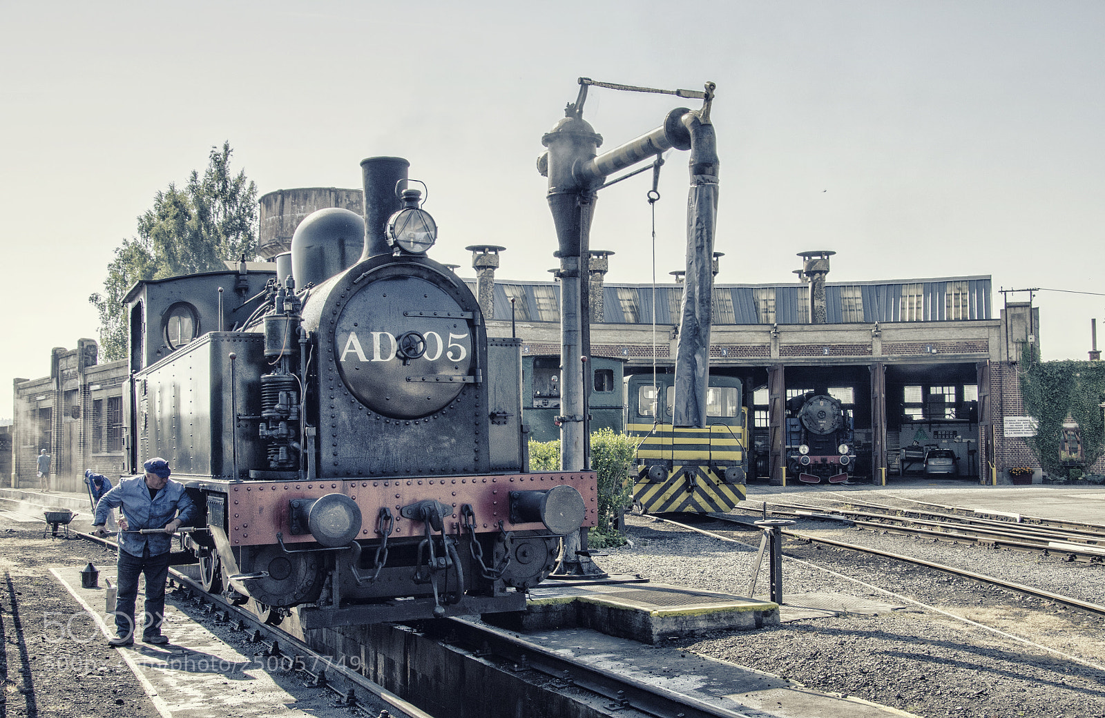 Nikon D5100 sample photo. Steam in belgium photography