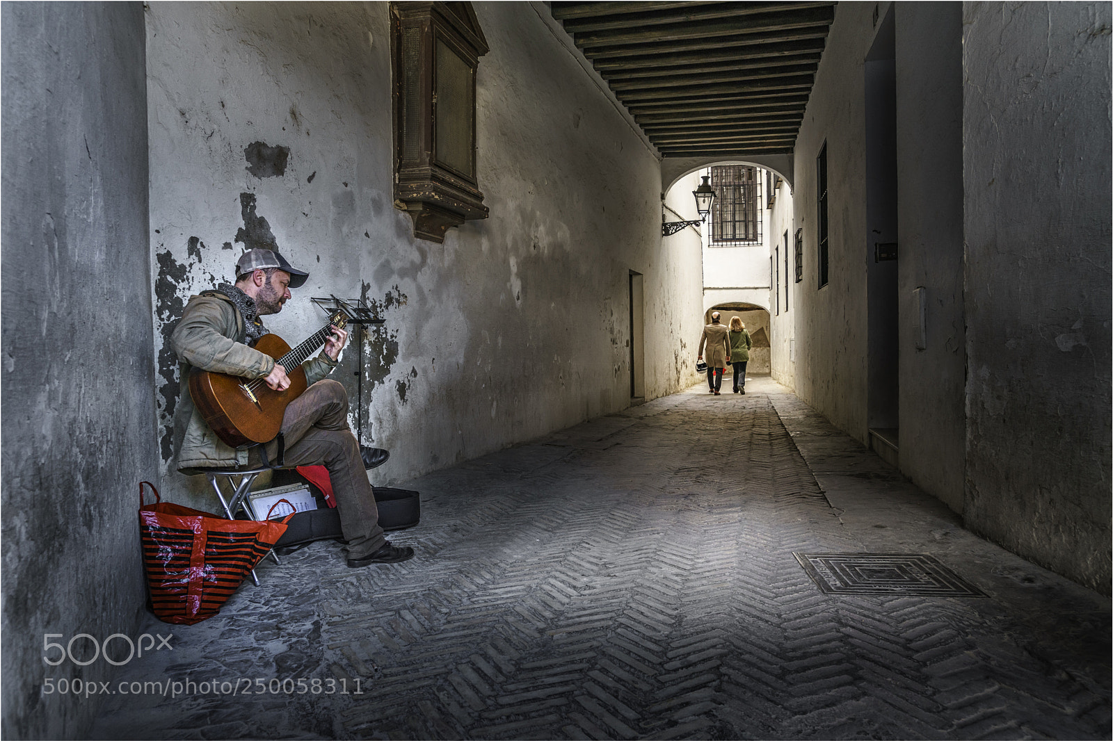 Sony a7 II sample photo. Músico en sevilla photography