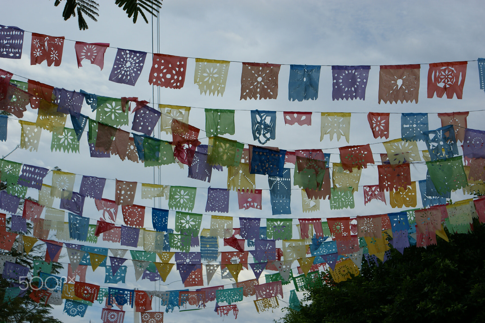 Sony DT 18-70mm F3.5-5.6 sample photo. Papel picado photography