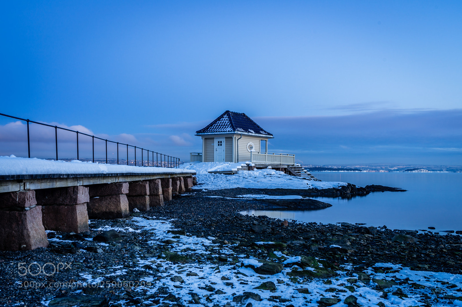 Sony a7 sample photo. Blue hour photography