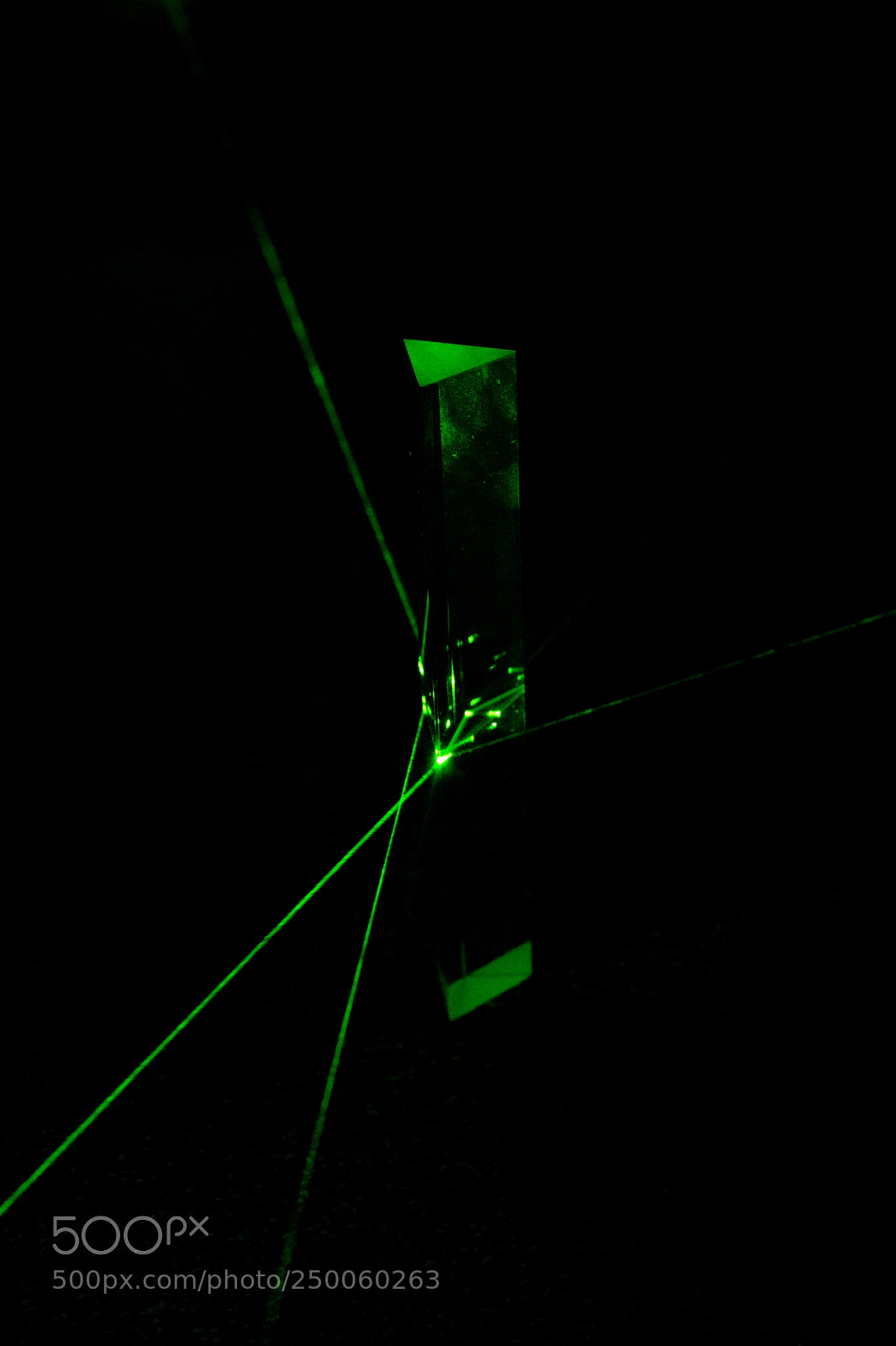 Sony a7 sample photo. Laser & prism photography