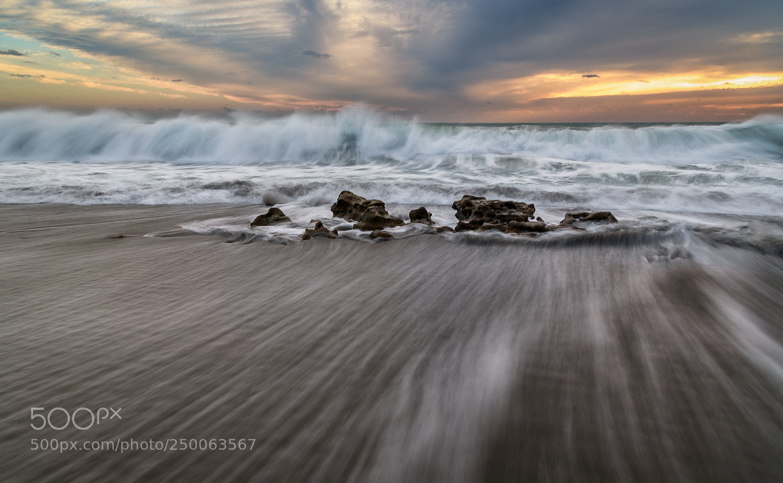 Nikon D850 sample photo. Morning waves photography