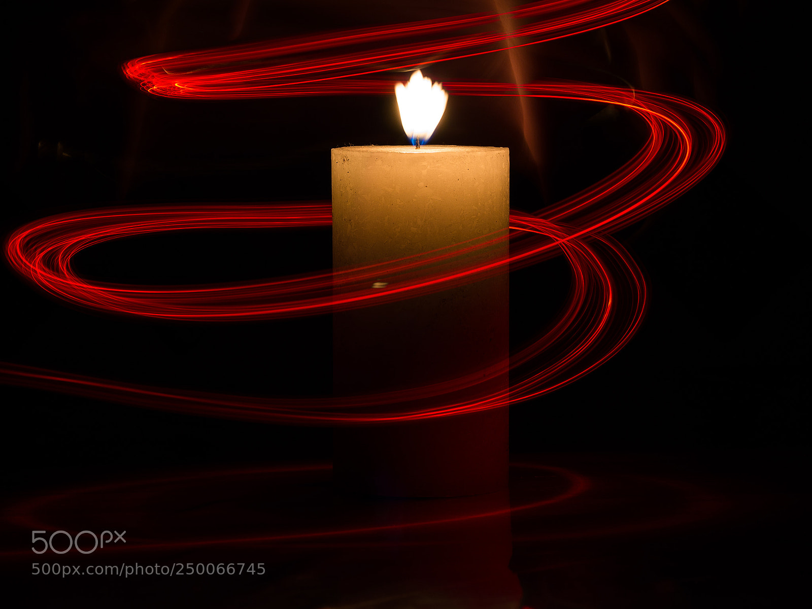 Olympus OM-D E-M10 II sample photo. Live composite candle photography