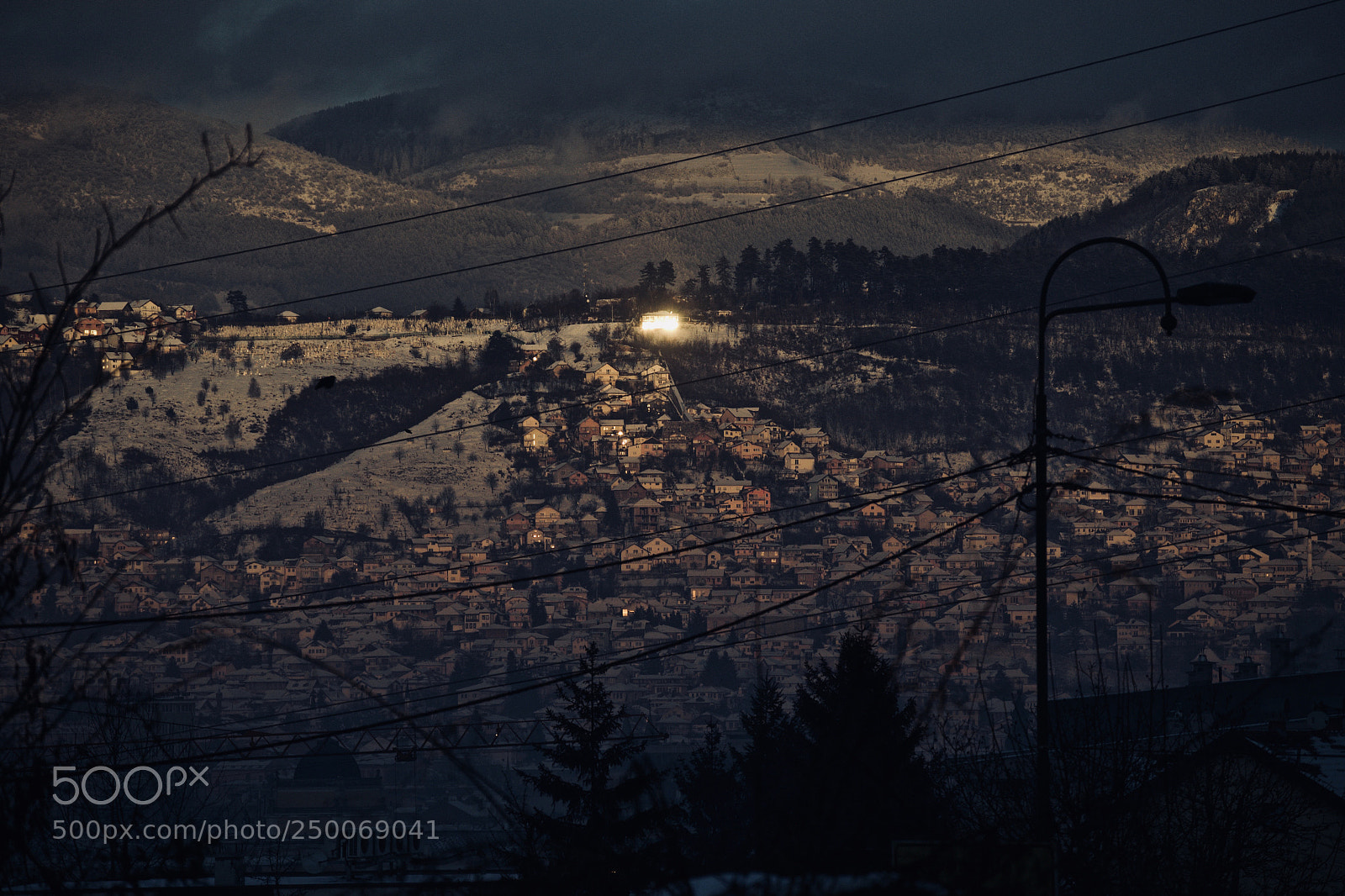 Nikon D3100 sample photo. Top of the hill photography