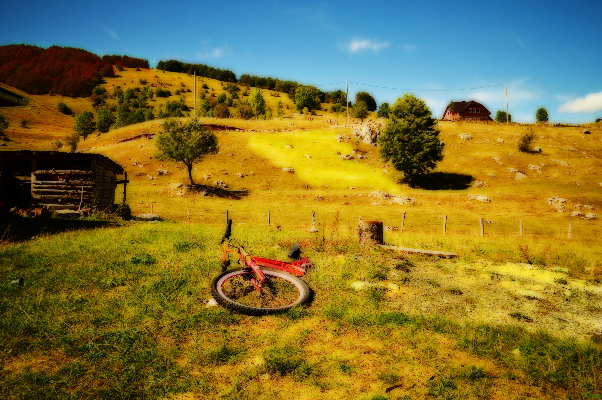 Nikon D3200 sample photo. Village photography