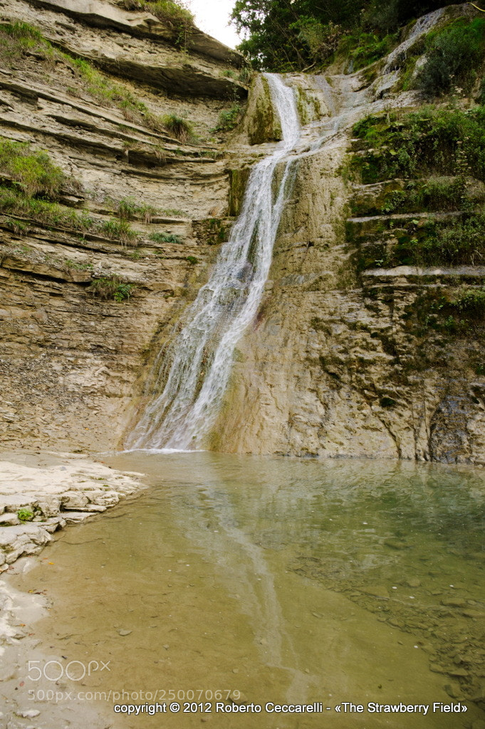 Pentax K-x sample photo. Cascata del presalino photography