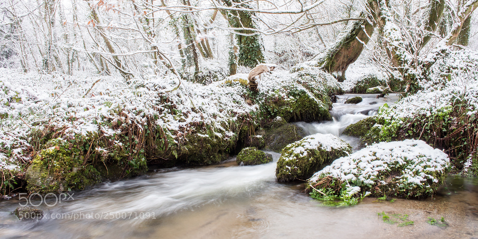 Canon EOS 700D (EOS Rebel T5i / EOS Kiss X7i) sample photo. Winter flow photography