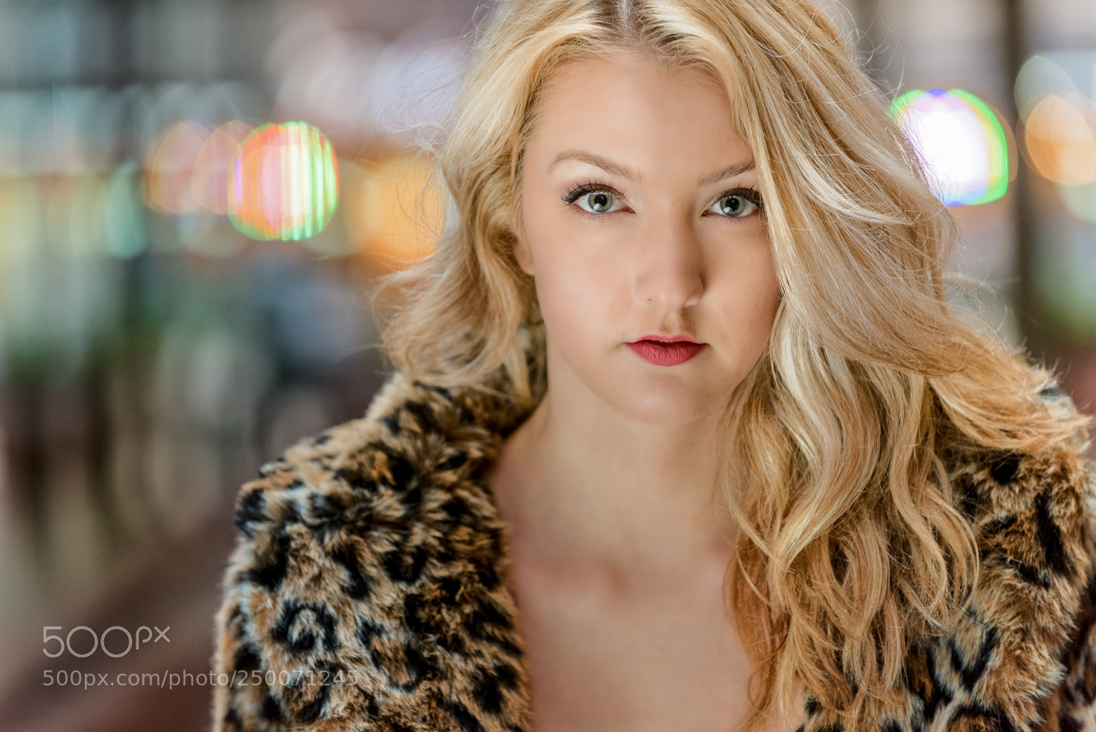 Nikon D810 sample photo. Andi in leopard photography