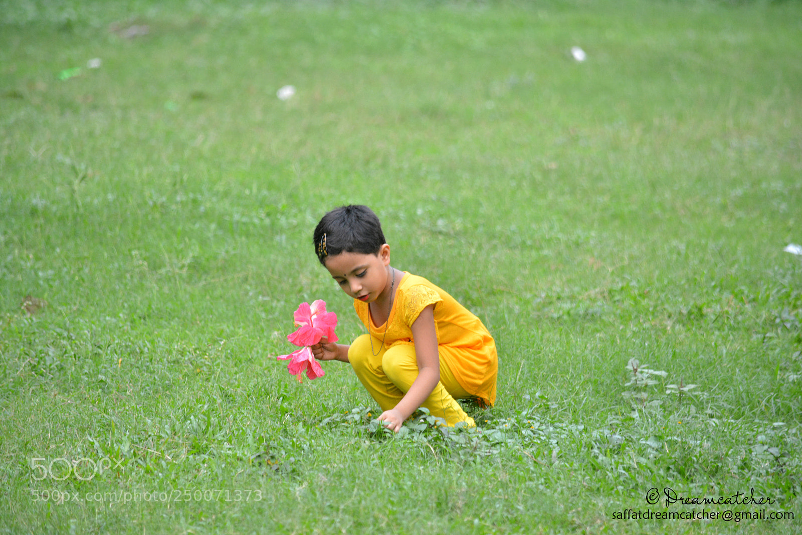 Nikon D5200 sample photo. The flower girl photography