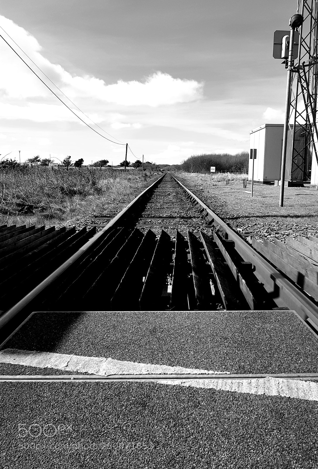 Samsung Galaxy S8+ sample photo. Railway photography