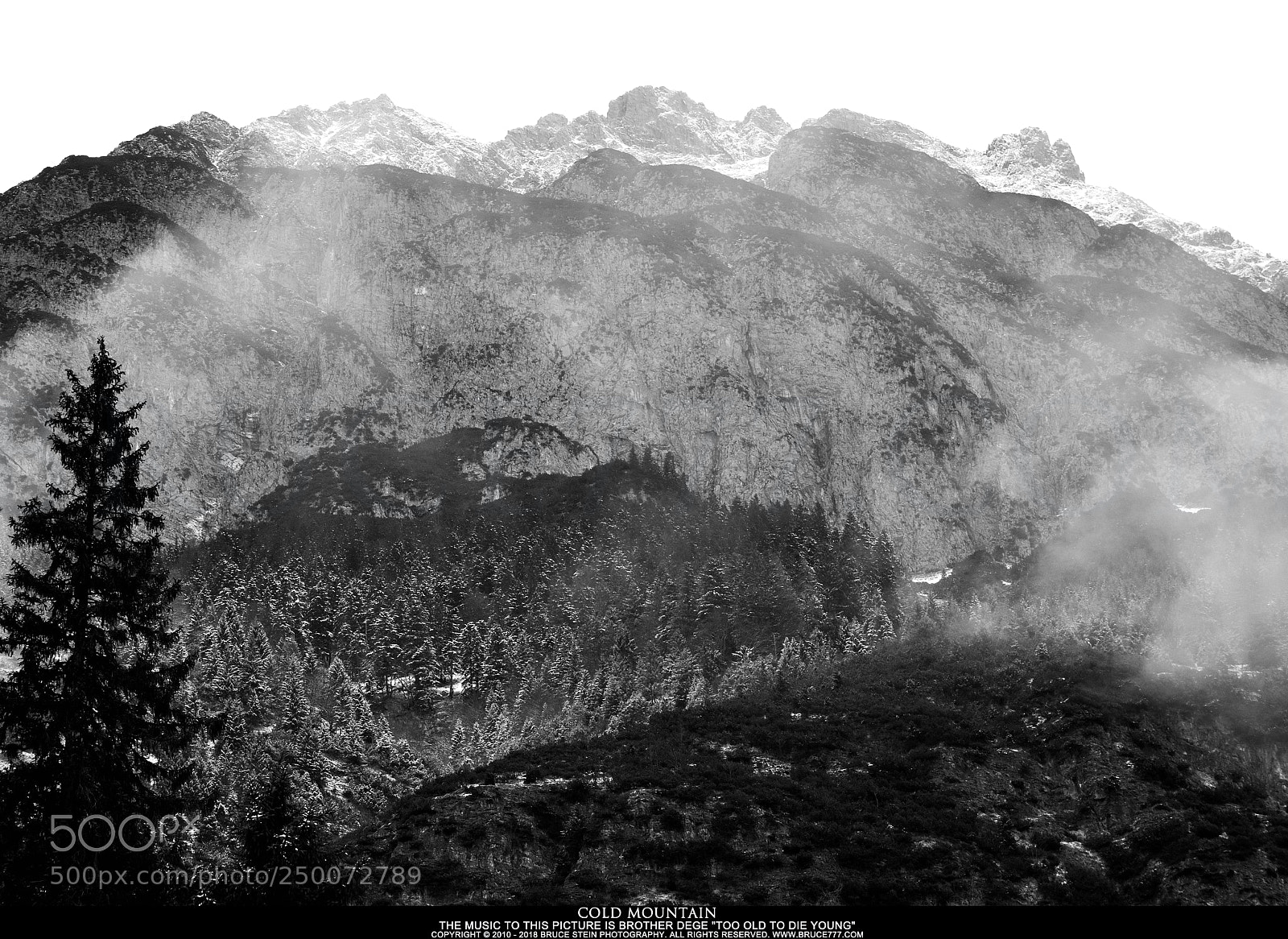 Nikon D90 sample photo. Cold mountain photography