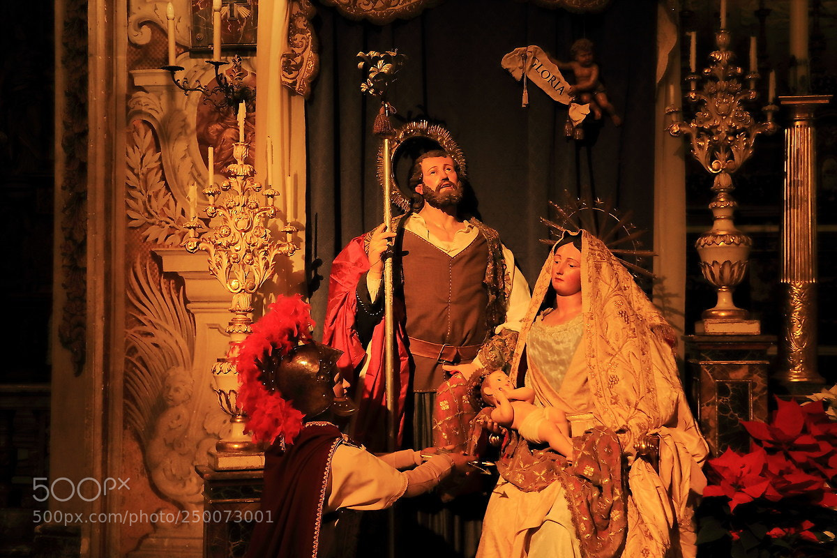 Canon EOS 80D sample photo. Presepe di cera photography