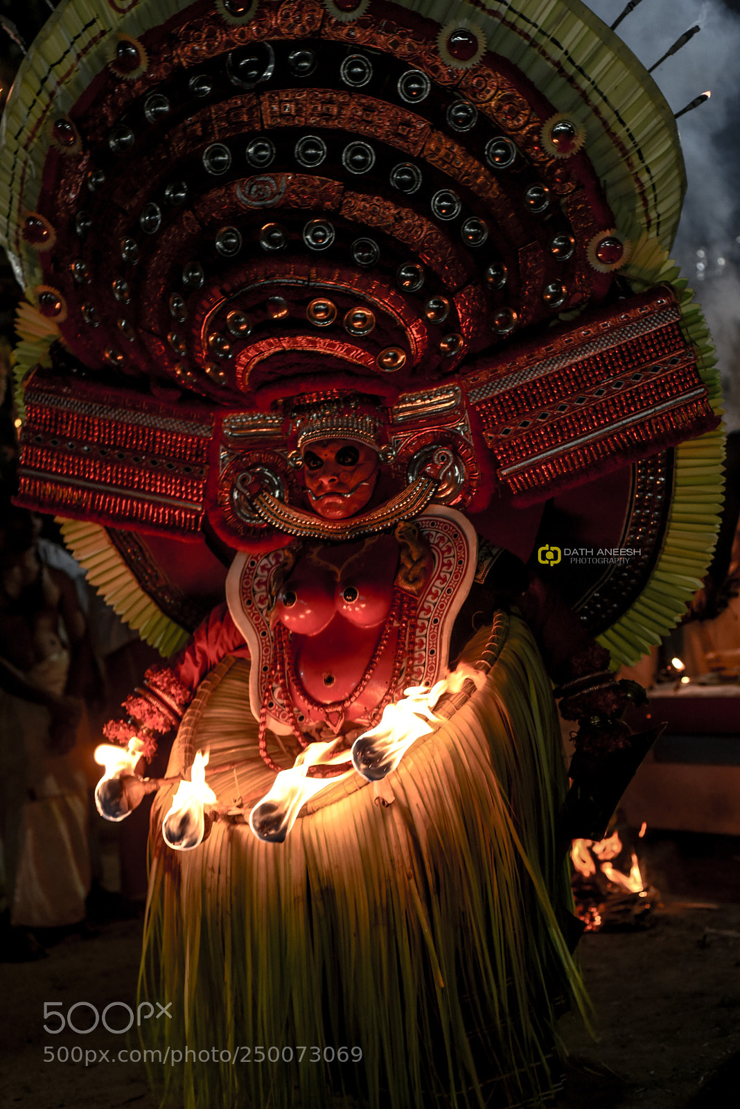 Nikon D810 sample photo. Theyyam photography