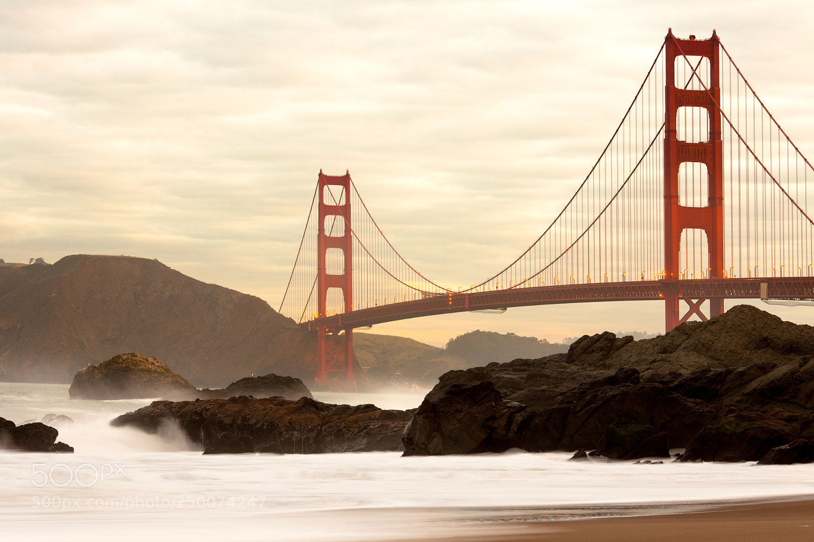 Canon EOS 5D Mark II sample photo. Golden gate bridge from photography