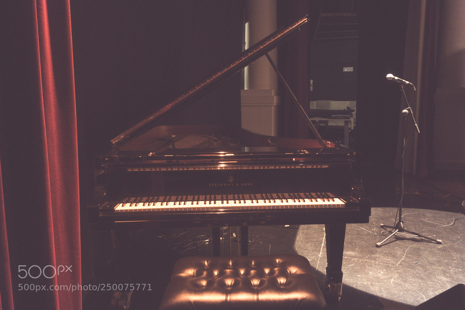Apple iPhone SE sample photo. Piano photography