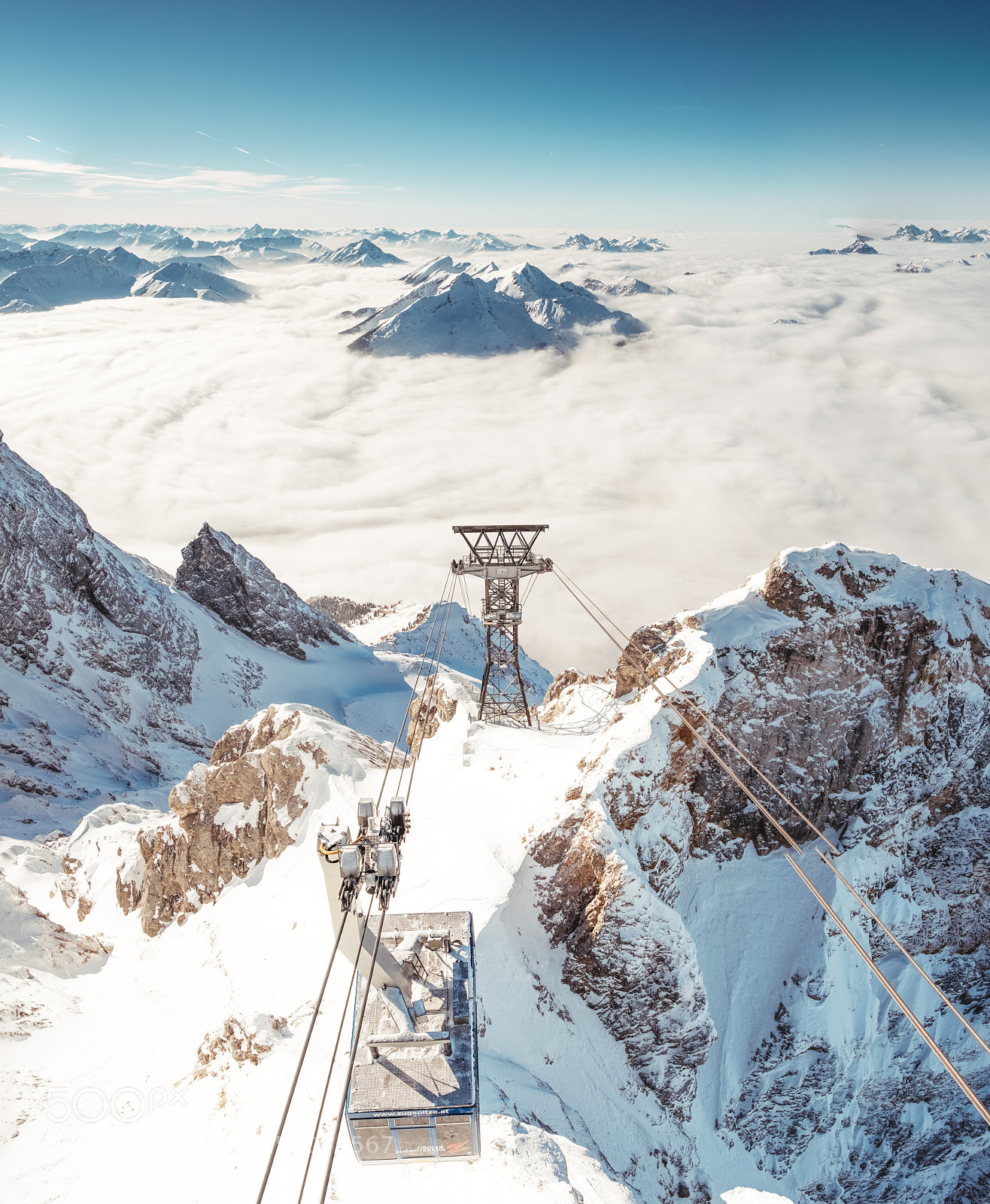 Fujifilm X-T2 sample photo. Tiroler zugspitzbahn photography