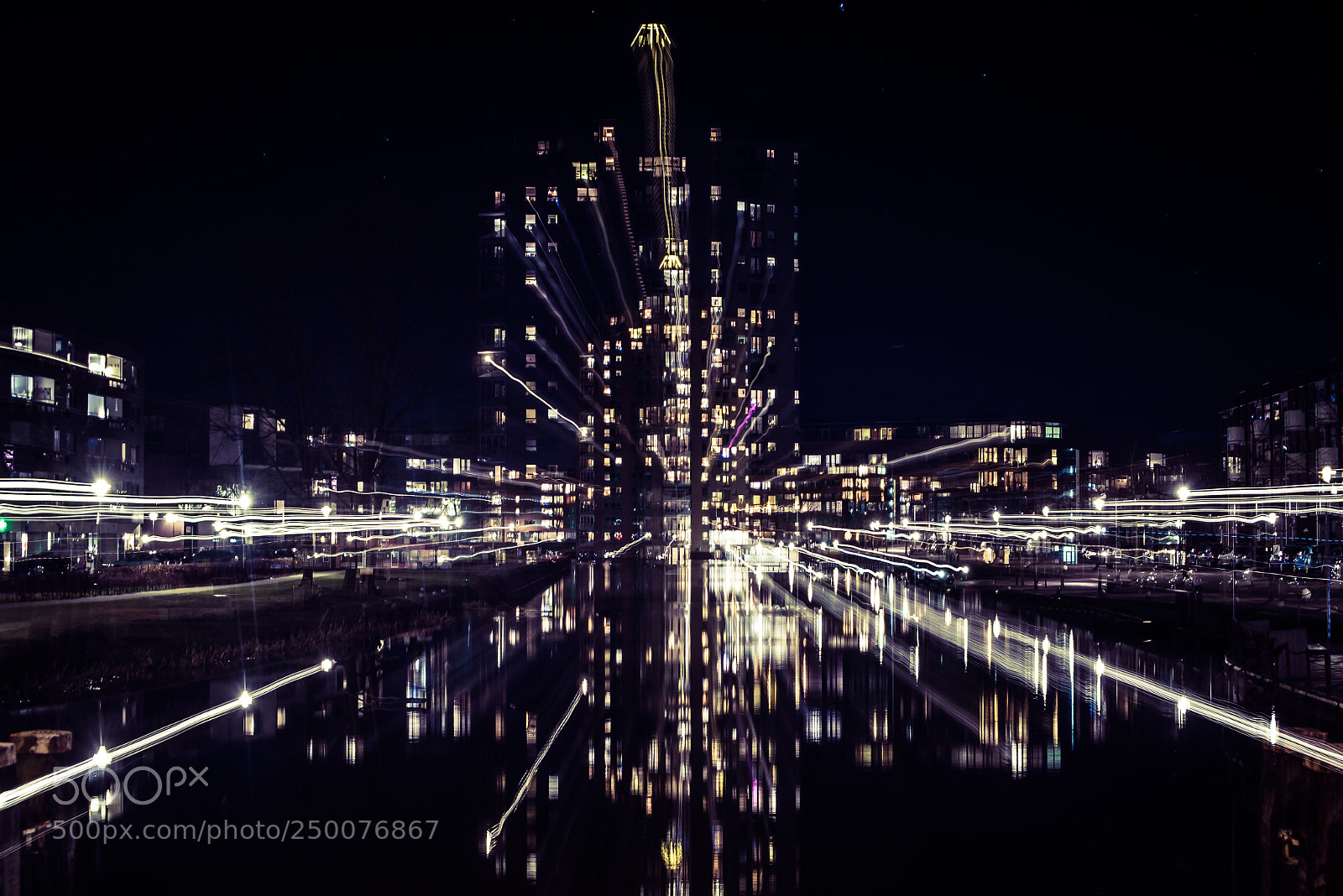 Nikon D610 sample photo. Apeldoorn by night photography