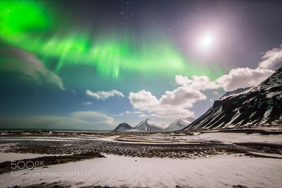 Nikon D800 sample photo. Green moon photography
