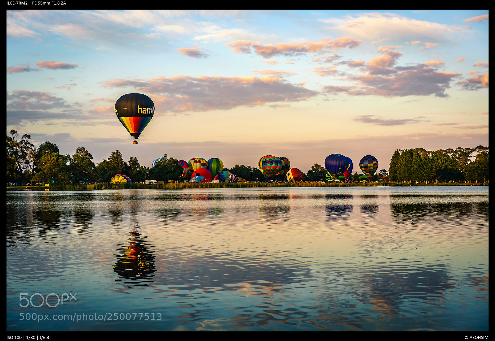 Sony a7R II sample photo. Balloons over waikato photography