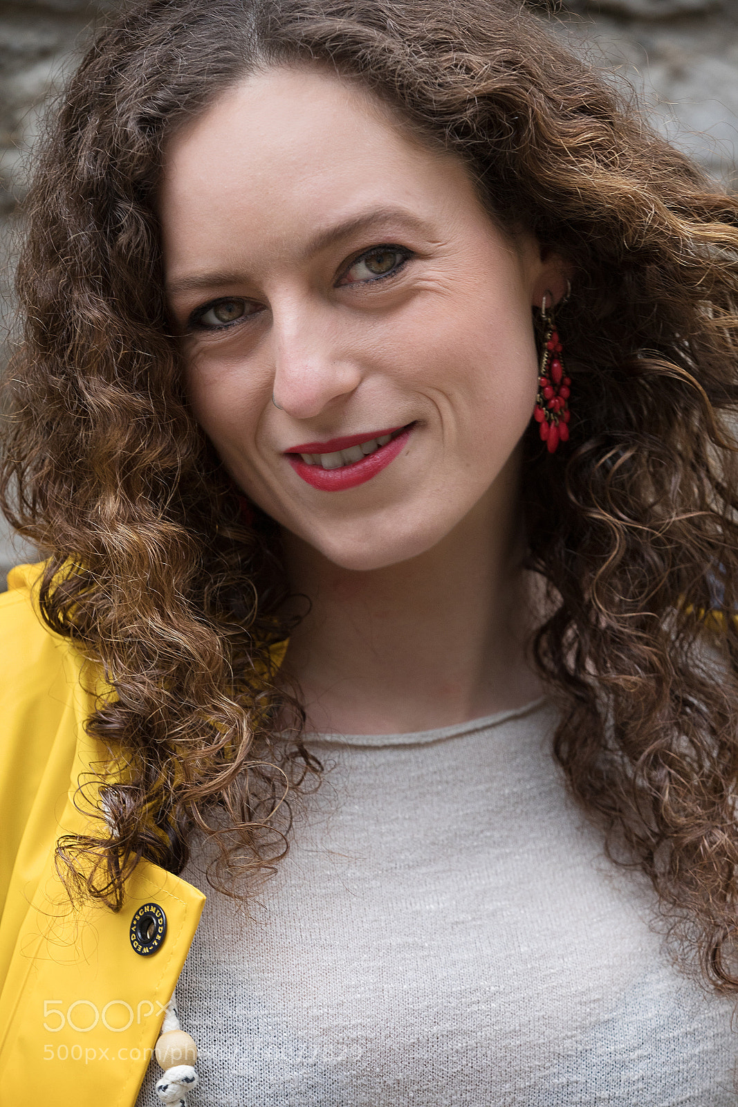 Canon EOS 5D Mark IV sample photo. Red earrings photography