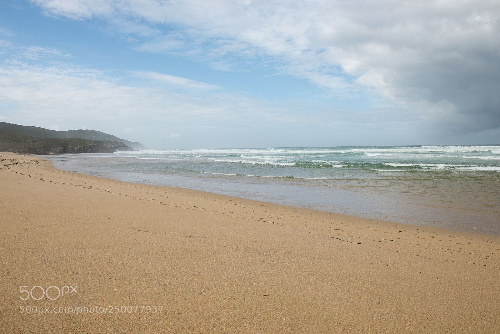 Nikon D610 sample photo. Beach at the galician photography