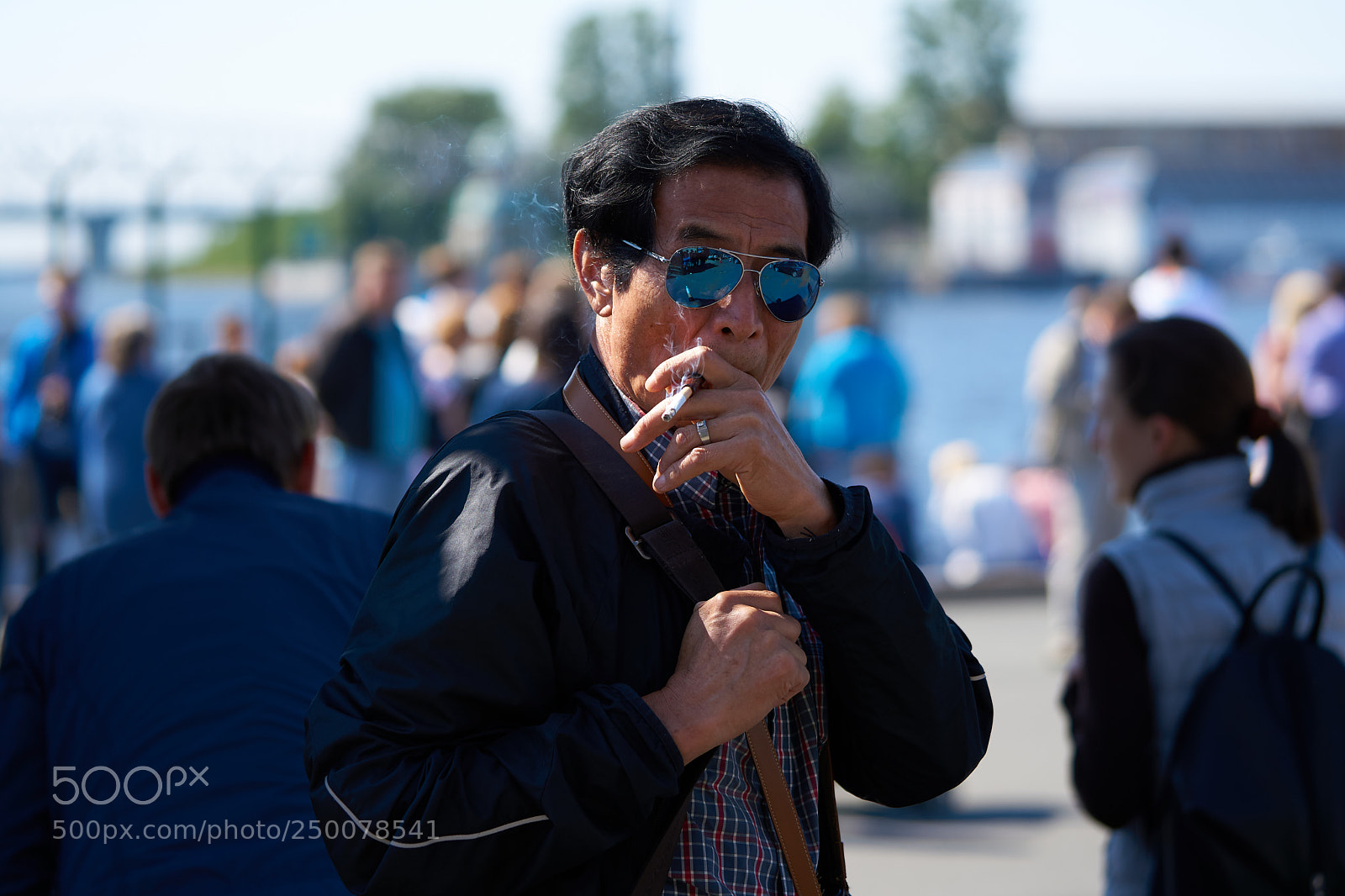 Sony a6000 sample photo. Smoking man photography