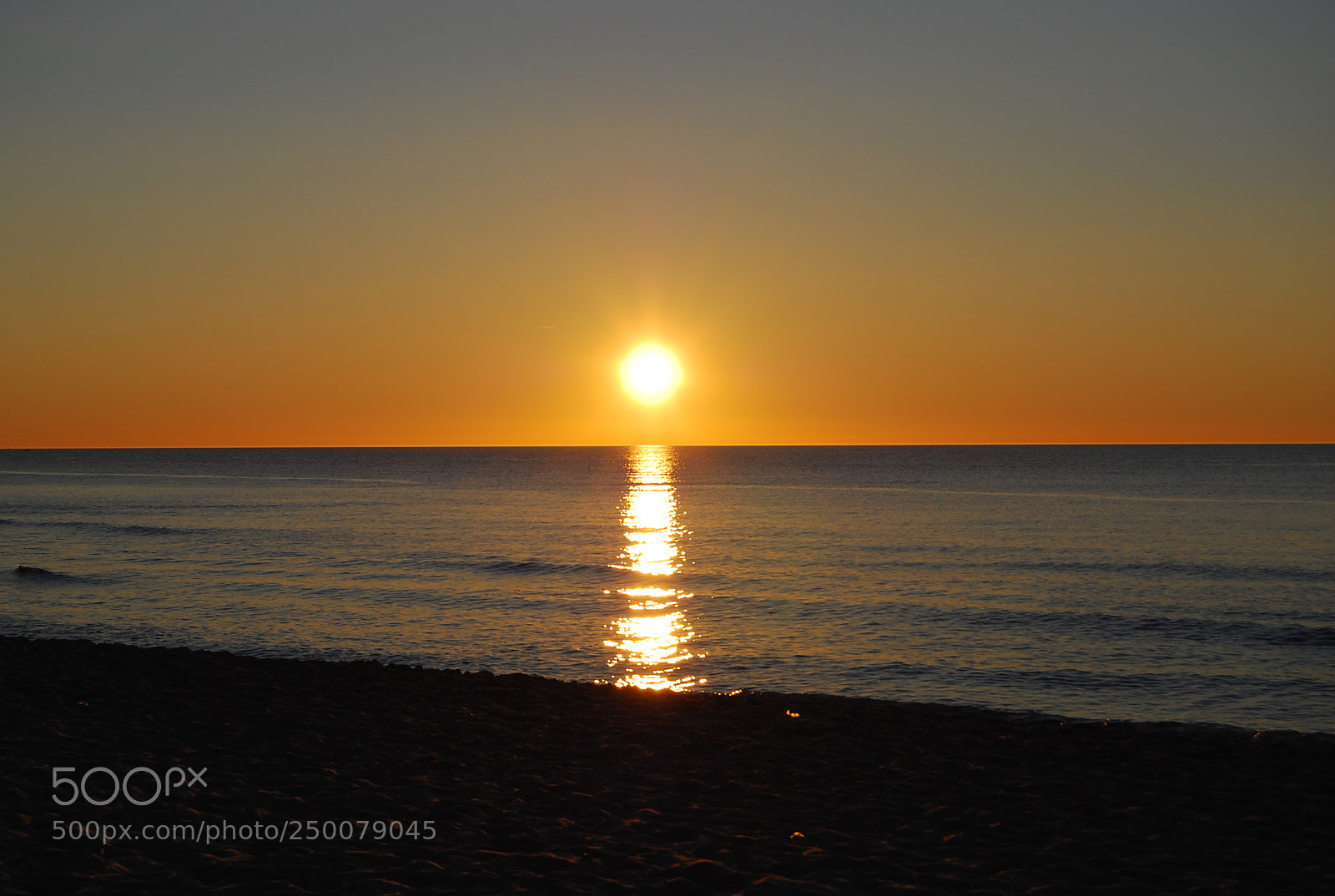 Nikon D60 sample photo. Baltic sunset photography