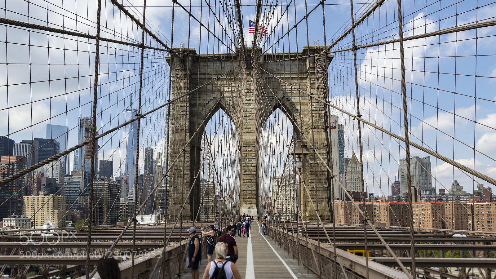 Nikon D3100 sample photo. Brooklyn bridge photography