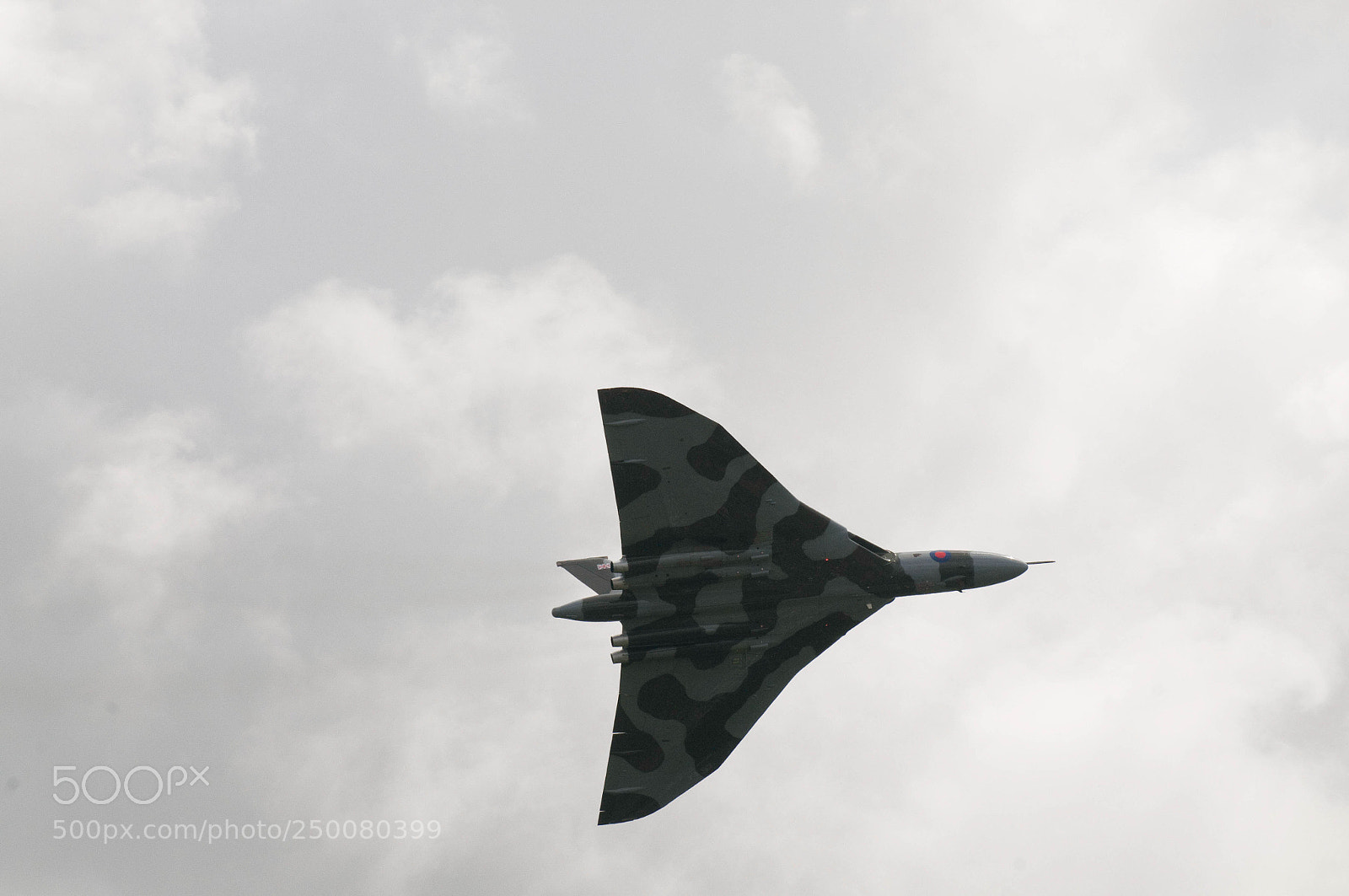Nikon D300 sample photo. Vulcan bomber underside photography