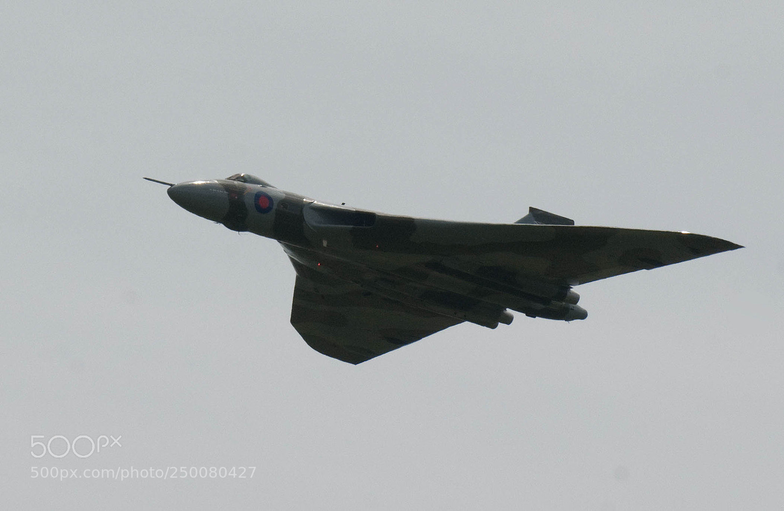 Nikon D300 sample photo. Vulcan bomber photography