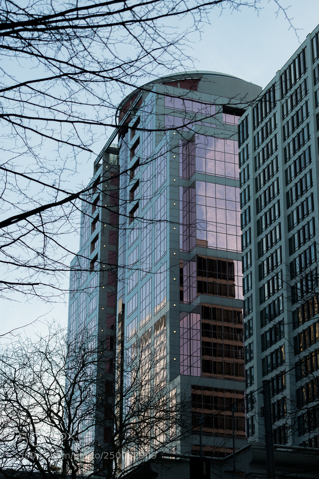 Nikon D5300 sample photo. Sunset on a building photography