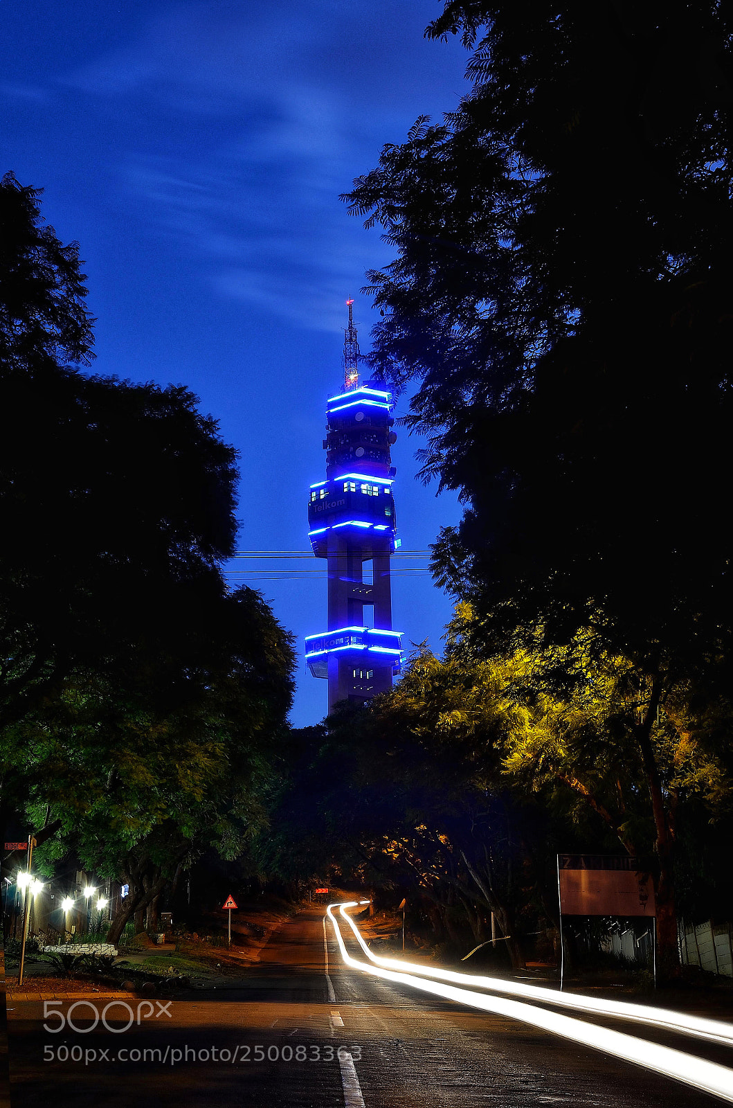 Nikon D5100 sample photo. Telkom tower photography