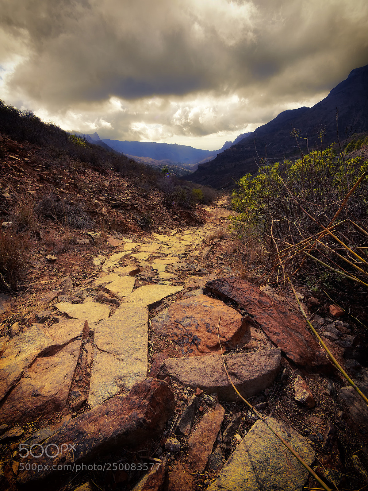 Olympus OM-D E-M5 II sample photo. Dramatic canarian landscape. photography