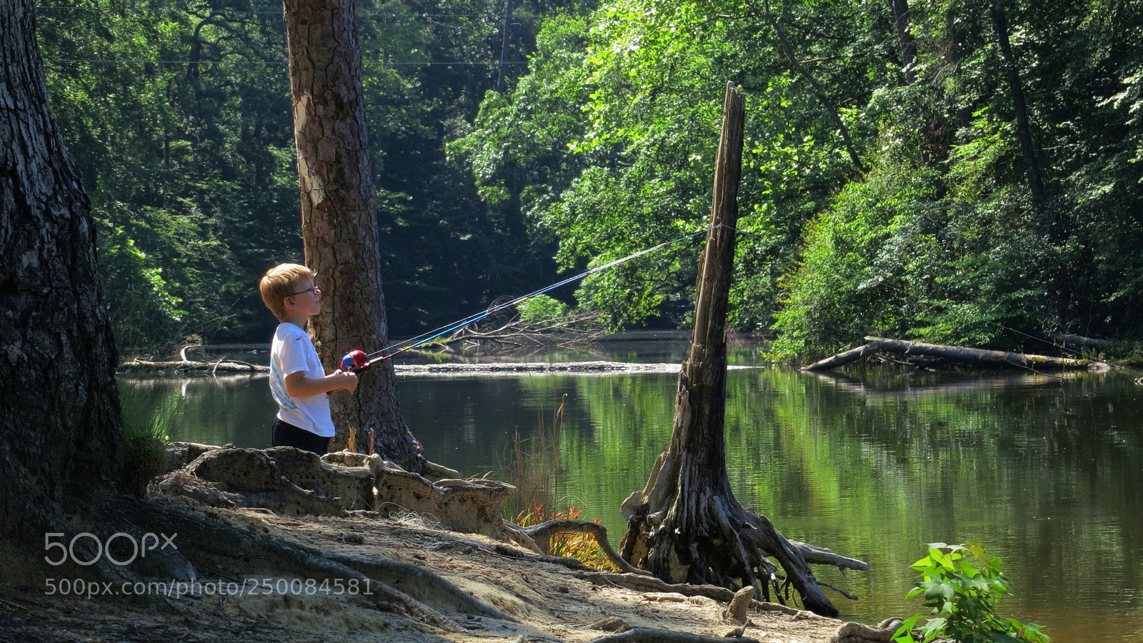 Canon PowerShot S100 sample photo. 1 boy fishing photography