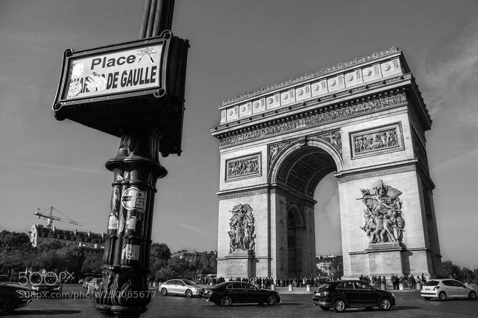 Nikon D300S sample photo. Monocrome paris photography