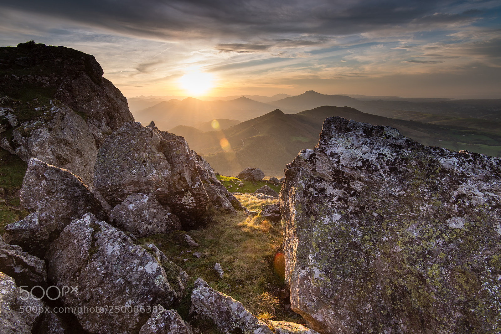 Nikon D5 sample photo. Pays basque little mountains photography