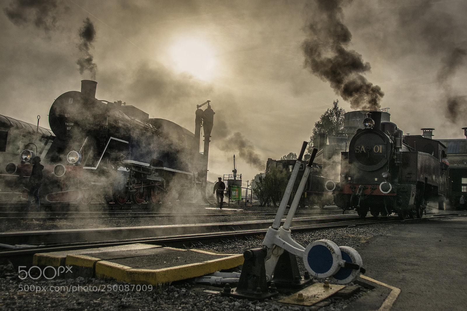 Nikon D7100 sample photo. Steam in belgium photography