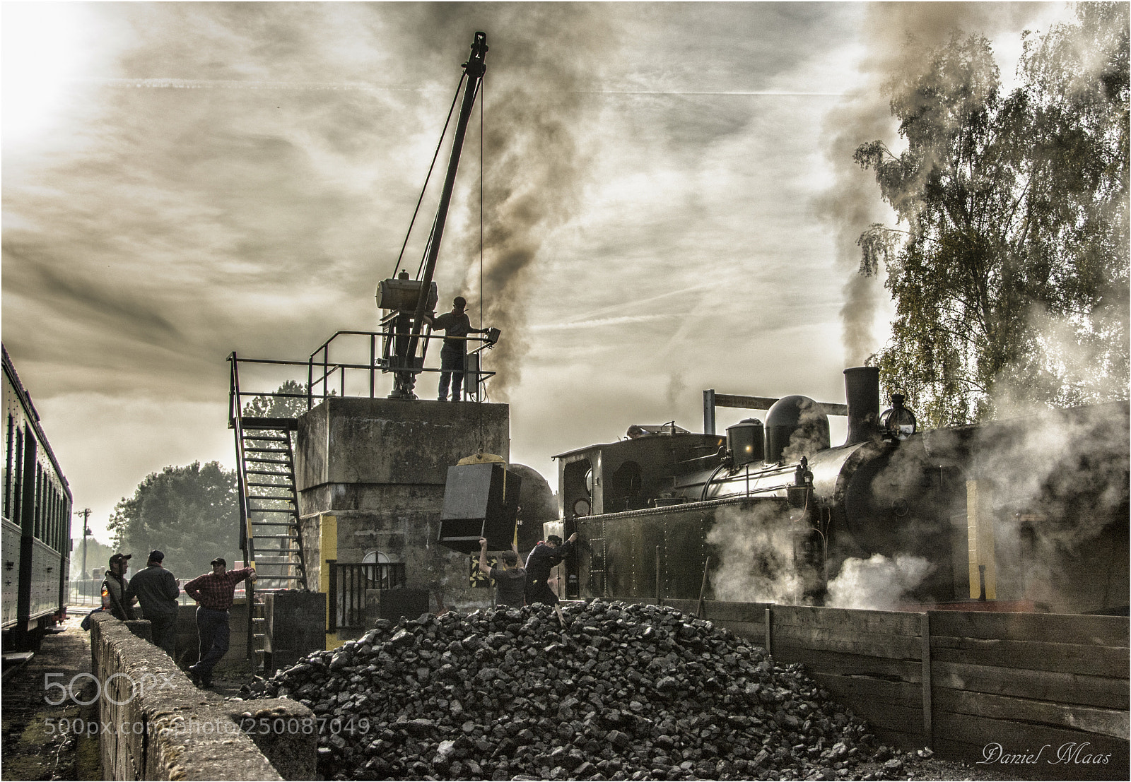 Nikon D7100 sample photo. Steam in belgium photography