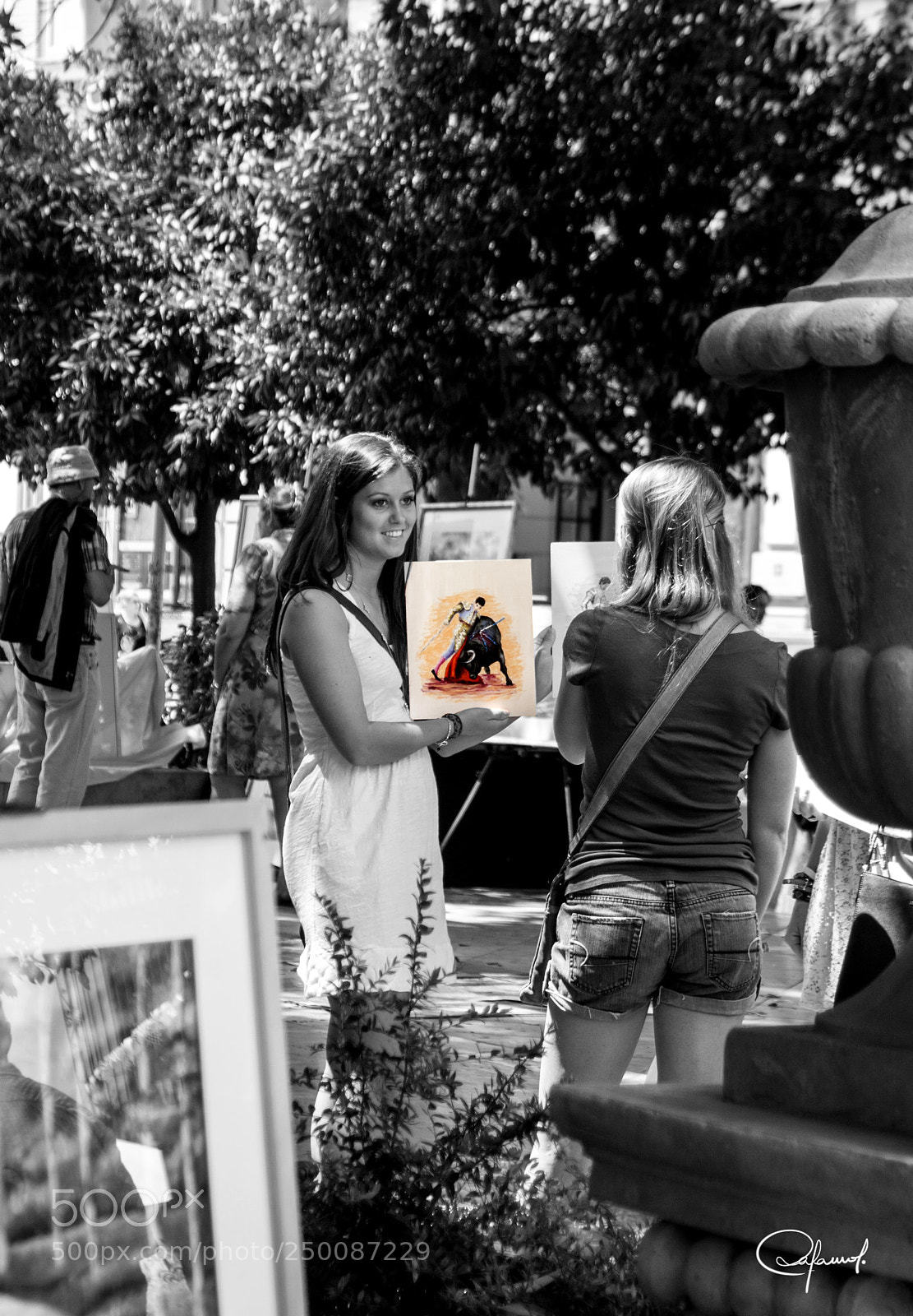 Canon EOS 450D (EOS Rebel XSi / EOS Kiss X2) sample photo. Plaza del museo, sevilla photography