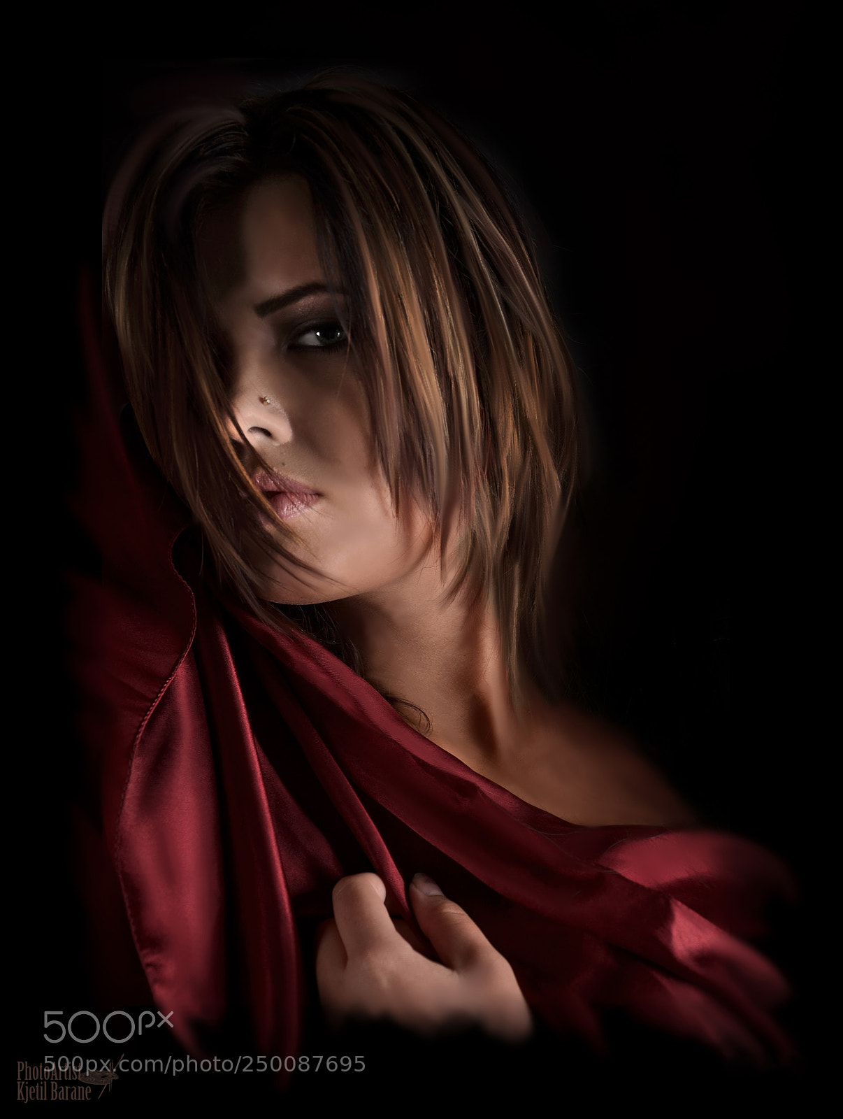 Nikon D7000 sample photo. Julie in red photography