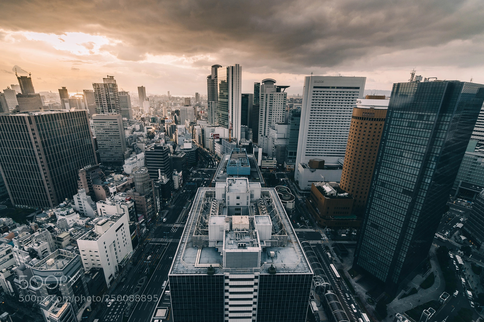 Sony a6300 sample photo. Osaka city photography
