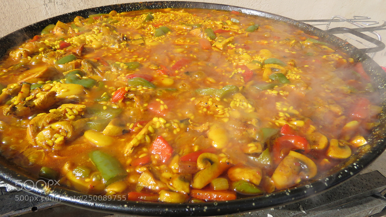 Canon PowerShot SX60 HS sample photo. Paella photography