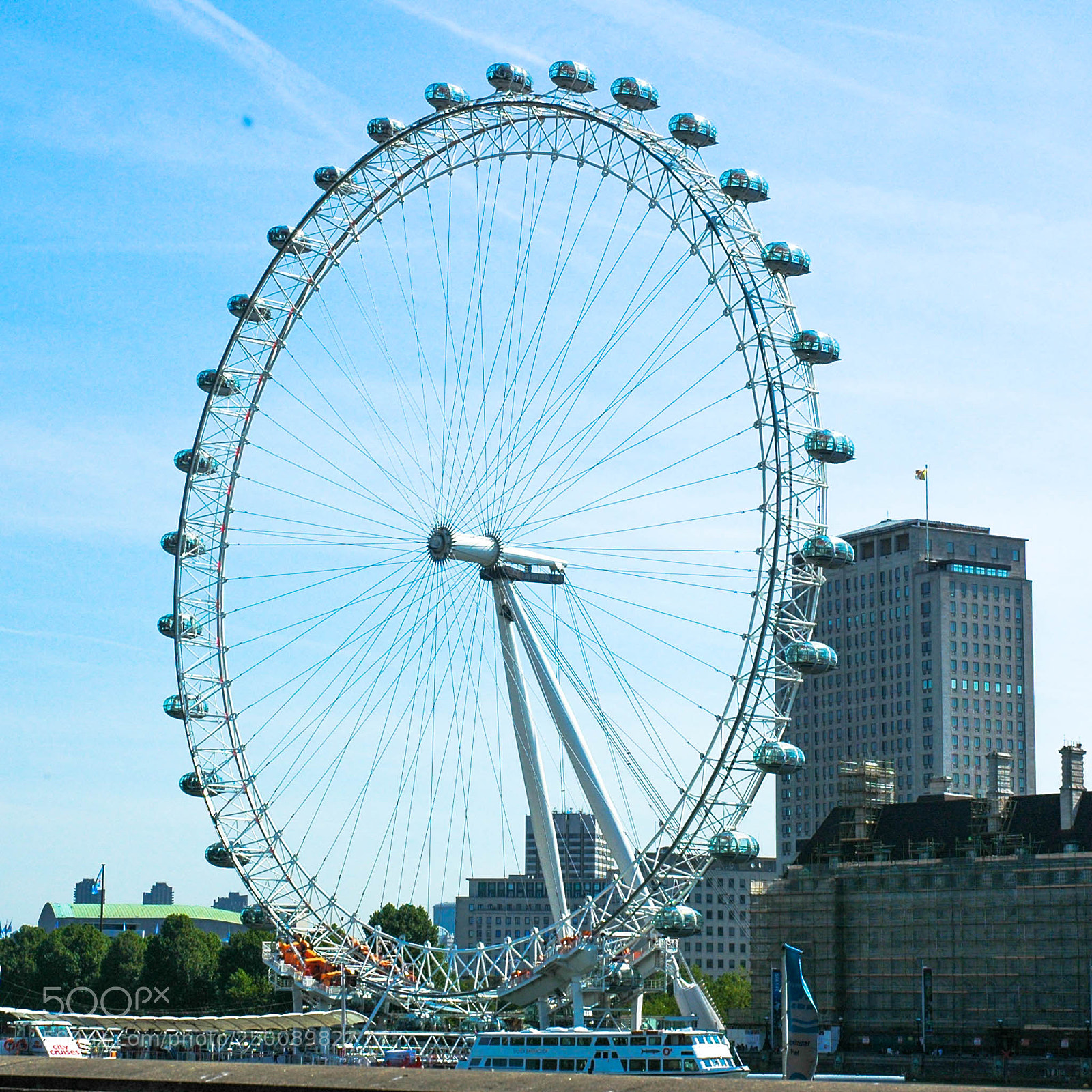 Nikon D70s sample photo. London eye photography
